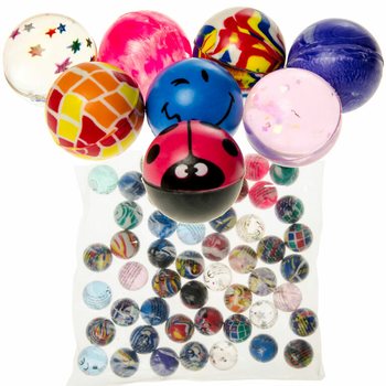 Mélange de Balles Rebondissantes Ø 3,2 cm (50 pcs)