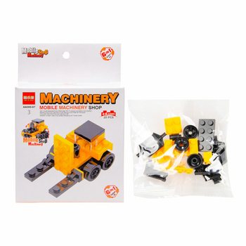 Briques de construction - V&eacute;hicules de chantier (12 pces)