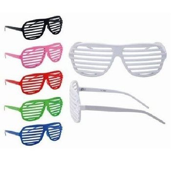 LUNETTES SHUTTER SHADES - MIX COULEURS (27 pcs)