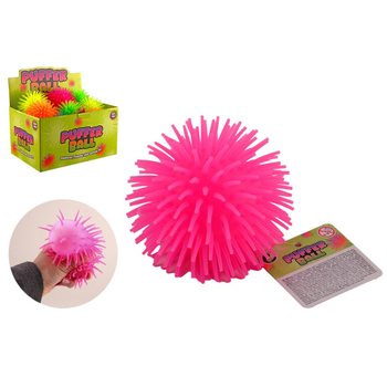 BALLE PUFFER - 9CM - COULEURS MIXTES - EN PR&Eacute;SENTOIR (24 pcs)