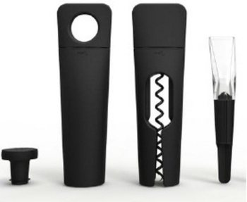 MENU BLADE - COFFRET À VIN TIRE-BOUCHON TWIST + POMPE À VIDE + DÉCANTEUR (1 pc.)