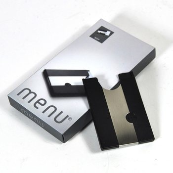 MENU - Porte-cartes avec Pince à Billets et Beeper (1 pce)