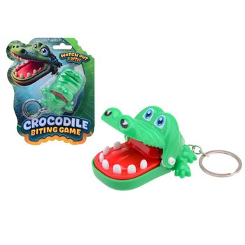 Porte-clés Jeu du Crocodile qui Mord - sur Carte (24 pcs)