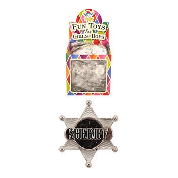 Étoile de Shérif avec Présentoir (84 pcs)