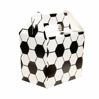Boîtes à Menu/Goûter Football (12 pcs.)