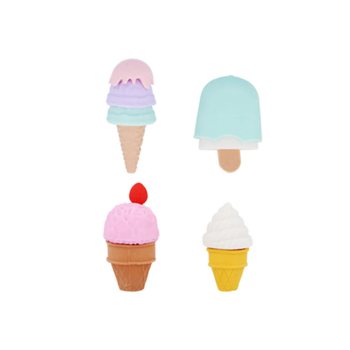 GOMMES - MOD&Egrave;LE : MIX GLACES - EN PR&Eacute;SENTOIR (100 pcs)