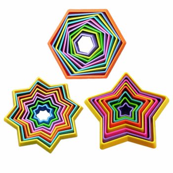 Jeu de Fidget 3D Magic Star - Pr&eacute;sentoir (24 pcs)