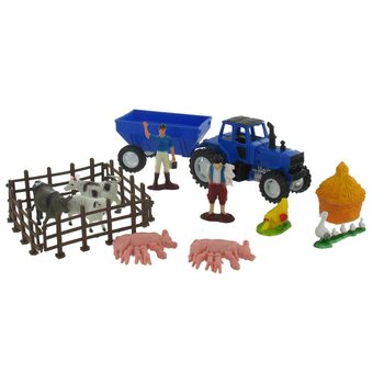 Kit de Jeu Ferme Complet & Déco Gâteau (12 Sets)