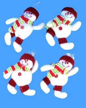 BONHOMMES DE NEIGE DE LUXE MODERNES (12 pcs)