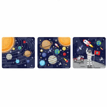 Pr&eacute;sentoir de Puzzles de l'Espace - 108 Pi&egrave;ces (13x12cm)