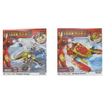 Véhicule et figurine MEGABLOKS Iron Man 2