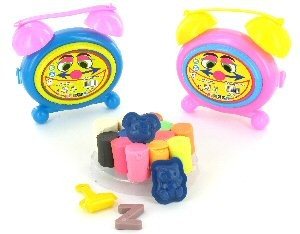 Coffret de Pâte à Modeler Réveil Géant (12 pcs)