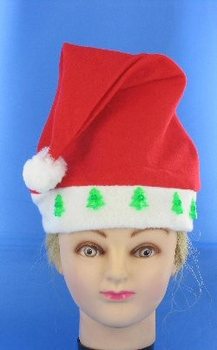 BONNET DE NOËL LUMINEUX AVEC RENNE (12 pcs)