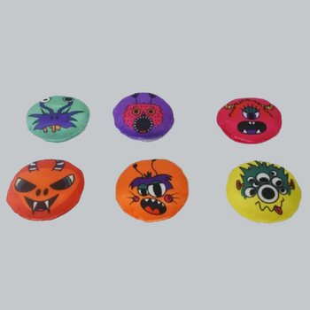 Monstres en Peluche - Ronds et Joyeux (48 pièces)