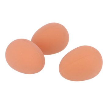 Balles Rebondissantes en Forme d'&OElig;uf en Pr&eacute;sentoir (24 pcs)