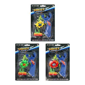Toupie Lanceur Spinner Battle sur Carte (6 pcs)
