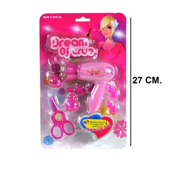 SET DE COIFFURE BEAUTÉ - MODÈLE 1 (6 pcs)