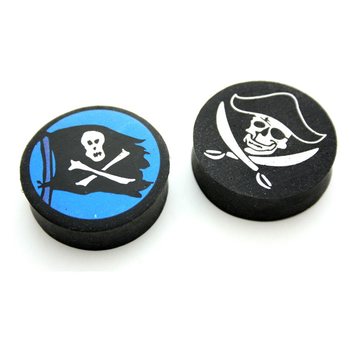 Gommes Rondes Pirates (60 pcs)