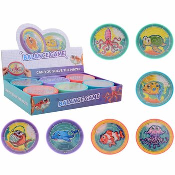 Grand Jeu de Labyrinthe Rond Animaux Marins (24 pi&egrave;ces)