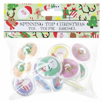 Toupies de Noël (12 pièces)