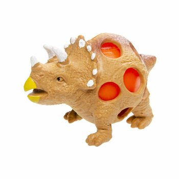 Balle Squishy Dinosaure en Filet - Pr&eacute;sentoir (12 pcs)