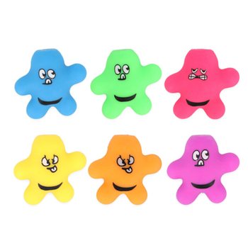 Squeezy Splat Man - Couleurs Mix - En Pr&eacute;sentoir (24 pcs)