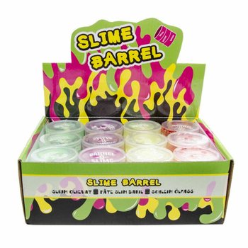 Pr\u00e9sentoir de Slime Color\u00e9 Transparent (12 pi\u00e8ces)