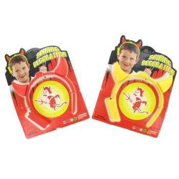 Serre-tête Cornes de Diable Lumineuses LED (6 pcs)