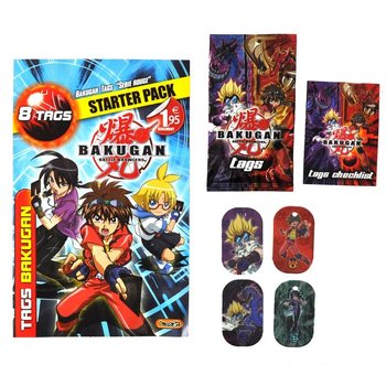 Pack de démarrage BAKUGAN - 8 Tags (100 pcs)