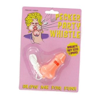 SIFFLET PENIS SUR CARTE (Lot de 12)