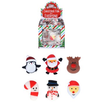 Figurines Squishy de Noël pour Pêche à la Ligne (96 pcs)