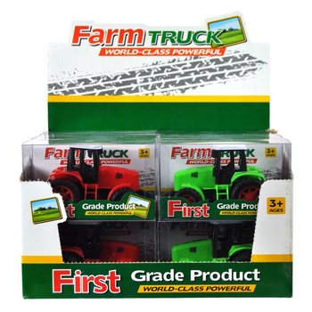 Tracteur en Pr&eacute;sentoir (12 pcs)