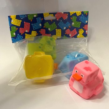 Mix de Canards Gaming - Canards de Bain 6x5 cm (4 pi&egrave;ces)