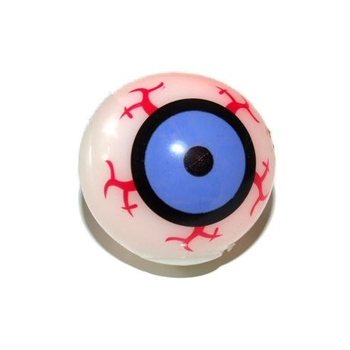 BALLE REBONDISSANTE ŒIL LUMINEUX (12 pcs)