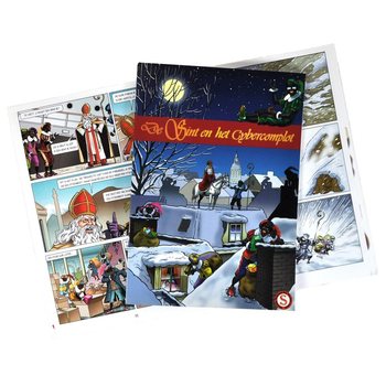 DE SINT EN HET CYBERCOMPLOT - BD Saint-Nicolas (12 pcs)