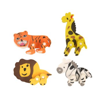 GOMMES ANIMAUX DE LA JUNGLE EN PR&Eacute;SENTOIR (84 pcs.)