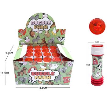 BULLES DE SAVON FERME, 25ML EN PR&Eacute;SENTOIR (24 pcs)