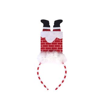 Serre-tête de Noël – Père Noël dans la Cheminée (24 pcs)