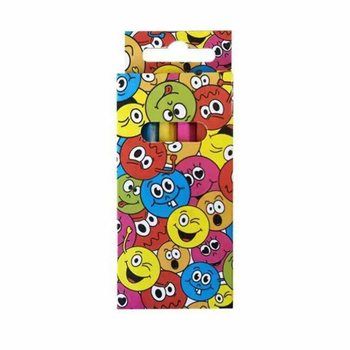 Set de crayons de couleur Smiley (6 pi&egrave;ces) - Pr&eacute;sentoir 24 pi&egrave;ces