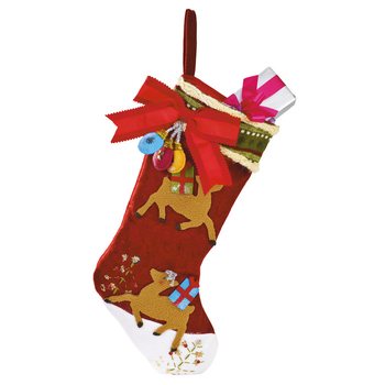 CHAUSSETTES DE NO&Euml;L DE LUXE (4 pcs)