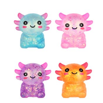 Squeeze Axolotl - avec Garniture Gel Sugar - en Pr&eacute;sentoir (12 pcs)