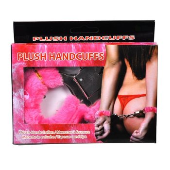 Menottes sexy avec peluche (6 pcs)