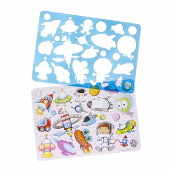 Kit de Pochoirs Espace / Space (24 pi&egrave;ces)