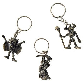 Porte-clés Squelette (Lot de 12)
