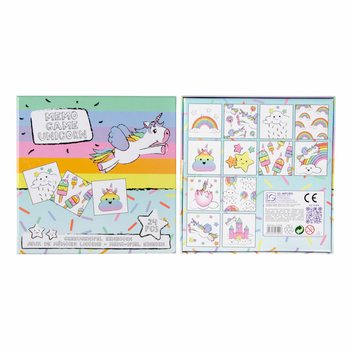Jeu de Memory Licorne - Pr&eacute;sentoir (12 pi&egrave;ces)