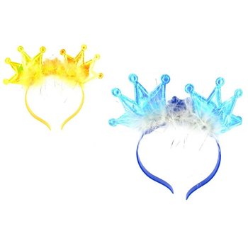 SERRE-TÊTE AVEC COURONNES LUMINEUSES (12 pcs)