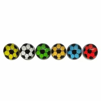 Mix de Balles Rebondissantes Football - Ø 3,2 cm (50 pcs)