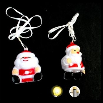COLLIER PÈRE NOËL LED LUMINEUX (48 pcs)