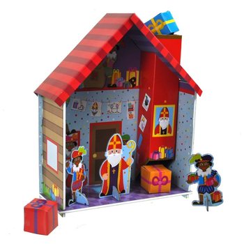 Maison de Saint-Nicolas 3D &agrave; Construire (2 pi&egrave;ces)