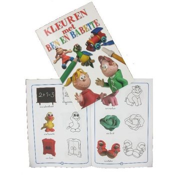 Cahier de coloriage « Coloriage avec Ben et Babette » (18 pcs)